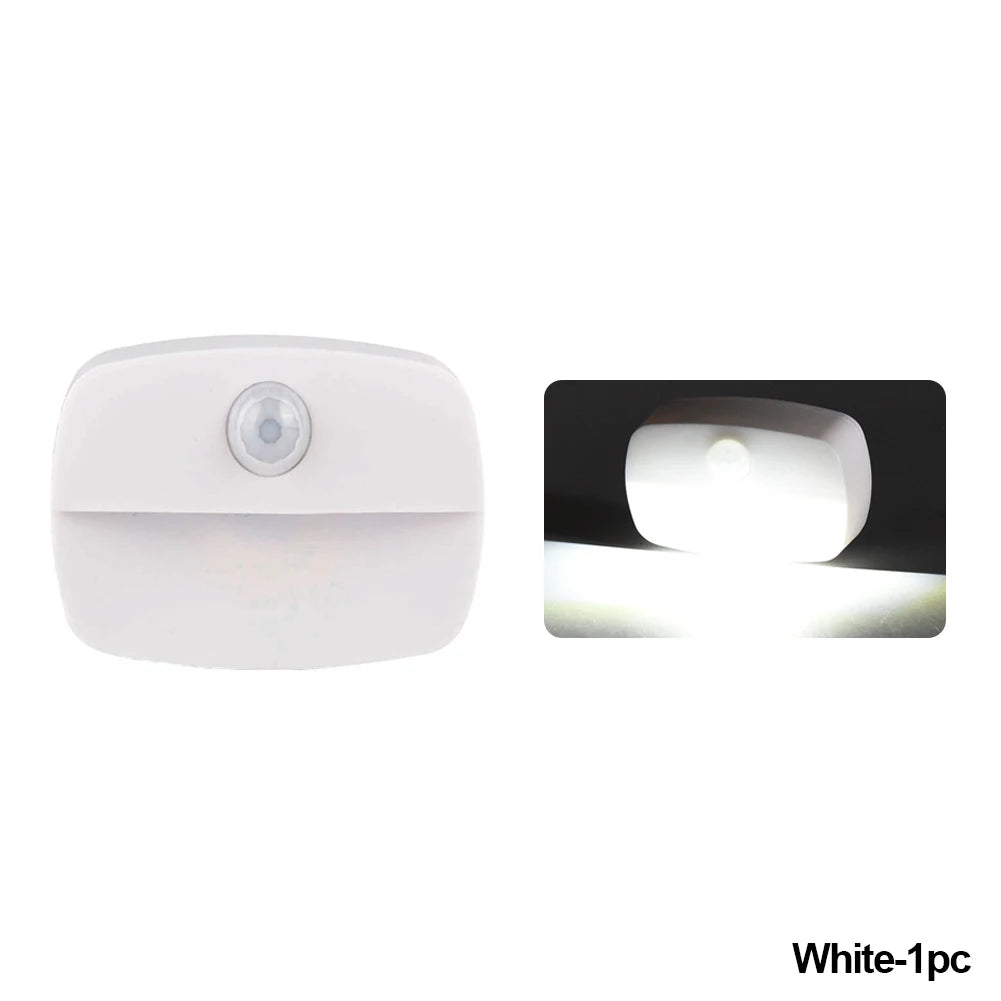 Motion Sensor LED Night Light - Auto ON/OFF Wireless Lamp for Home Lighting 🚶✨