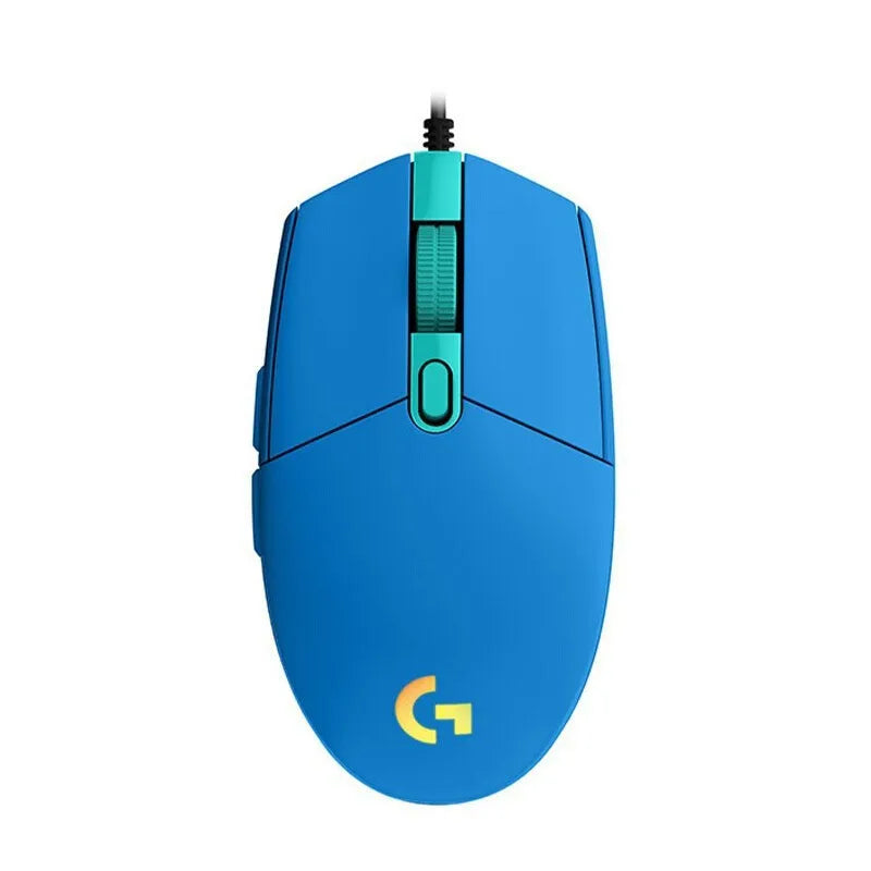 Logitech G102 Gaming Mouse - 8000 DPI USB Wired with Rainbow RGB 🌈✨