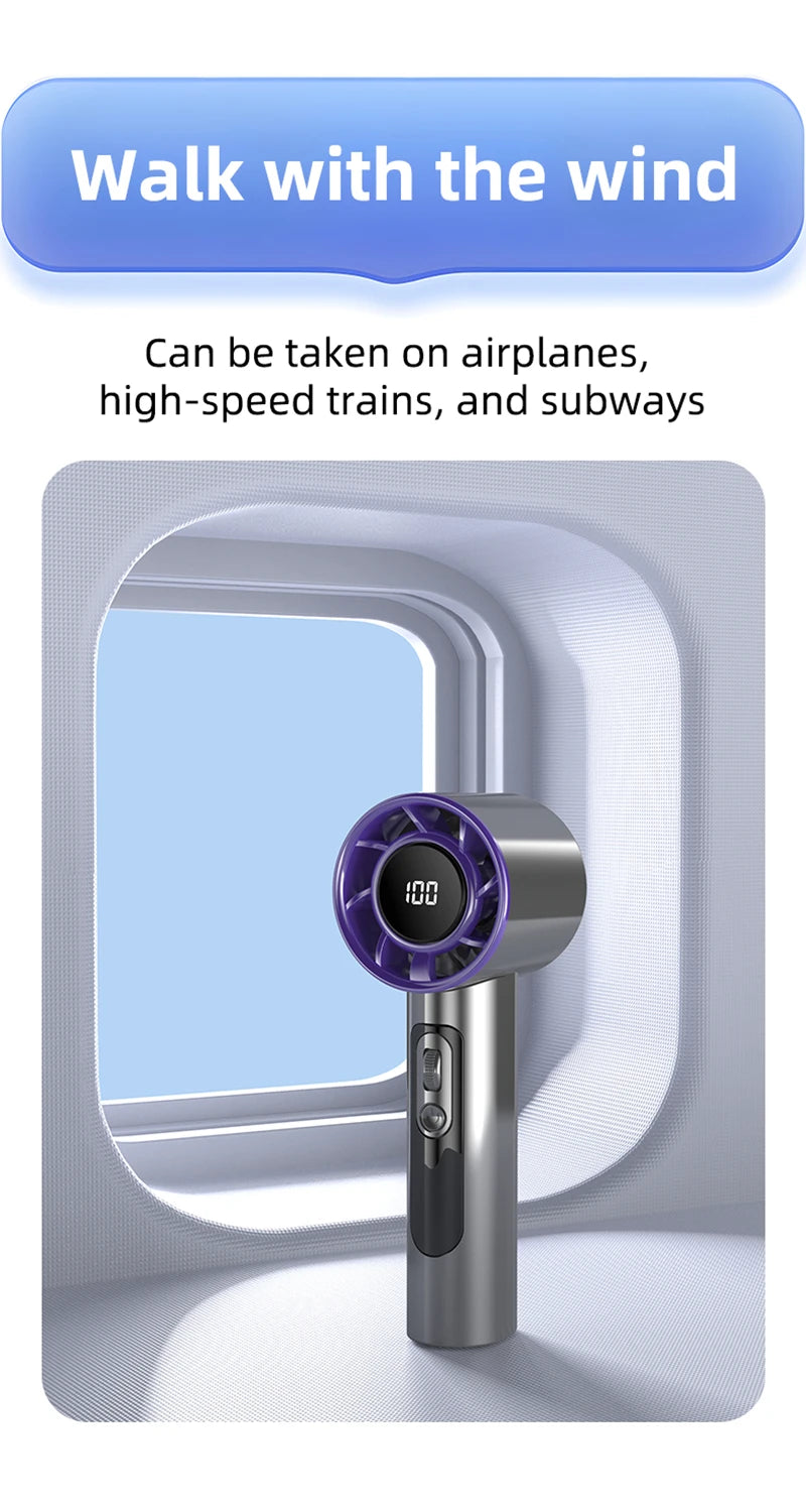 Stay Cool Anywhere with the Xiaomi Handheld Portable Fan in 2025! 🌬️✨
