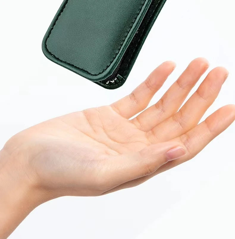 6-Piece Nail Clipper Set | Professional Stainless Steel Manicure Set for Finger & Toe, Portable Travel Case