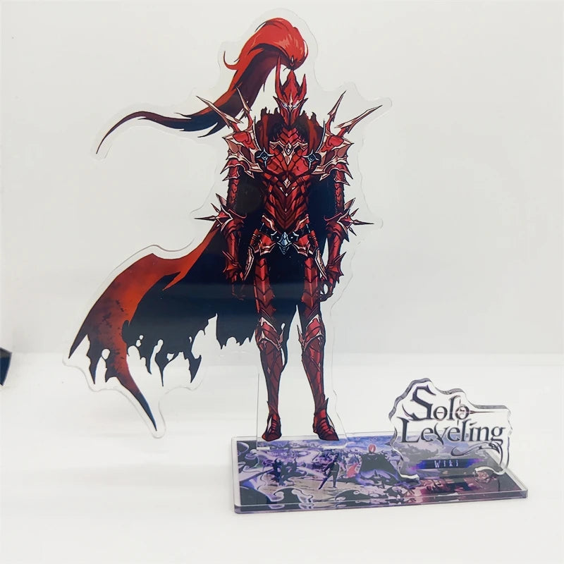 Anime Solo Leveling 15cm Acrylic Stand Sung Jin Woo Sung Jin Ah Yoo Jin Ho Action Figures Desk Model Plate Toys Room Decorations