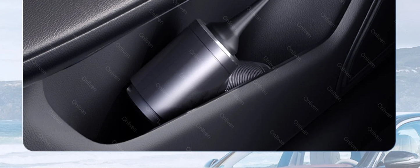SZUK 98000PA Car Vacuum Cleaner - Mini Powerful Handheld Cleaner for Car & Home 🚗✨