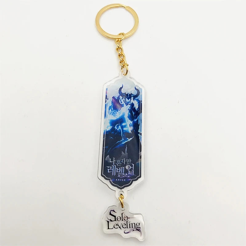 Solo Leveling with the Sung Jinwoo Fun Acrylic Keychain – Stunning Jewelry Pendant