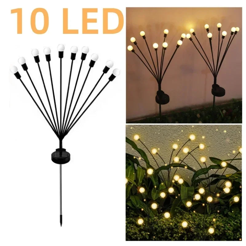 Solar Mushroom Lawn Lights - Waterproof LED Jellyfish Lamp for Garden Decor 🌼✨