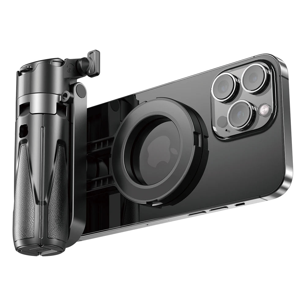 Magnetic Phone Tripod - Wireless Grip Selfie Stick for iPhone &amp; Samsung 📱✨