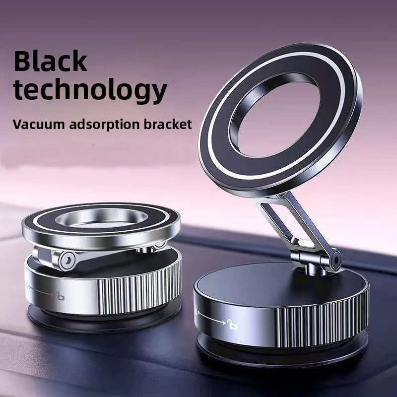 Vacuum Magnetic Phone Holder - MagSafe 360° Adjustable Suction Cup Stand 📱✨