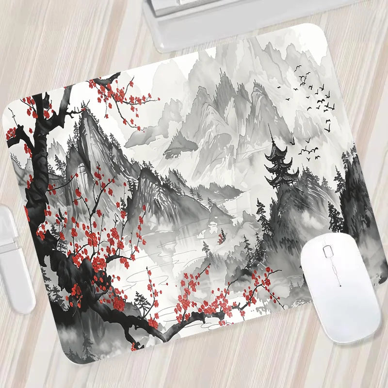 Night Moon Large Cool Mouse Pad – Premium Non-Slip Esports Desk Mat for Laptop & PC Gaming