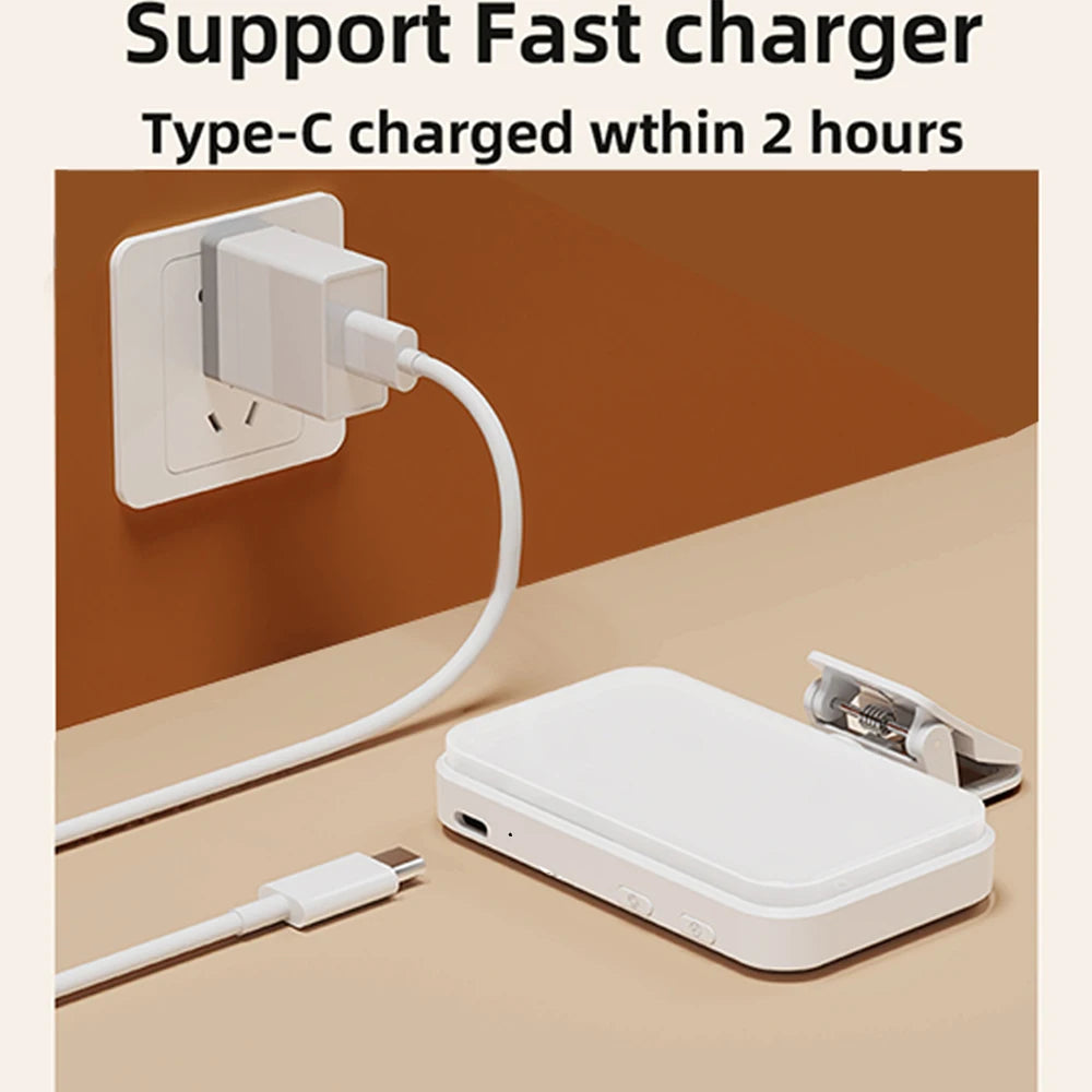 Pocket LED Selfie Light - Clip-On Ringlight for iPhone, iPad, & Laptop 💡✨