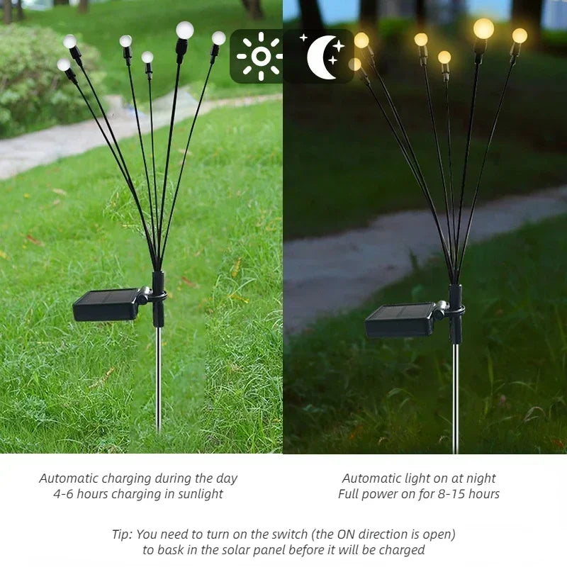 Solar Mushroom Lawn Lights - Waterproof LED Jellyfish Lamp for Garden Decor 🌼✨