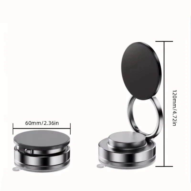 360 Degree Rotating Magnetic Mobile Phone Holder - Strong Suction Car Mount 📱✨