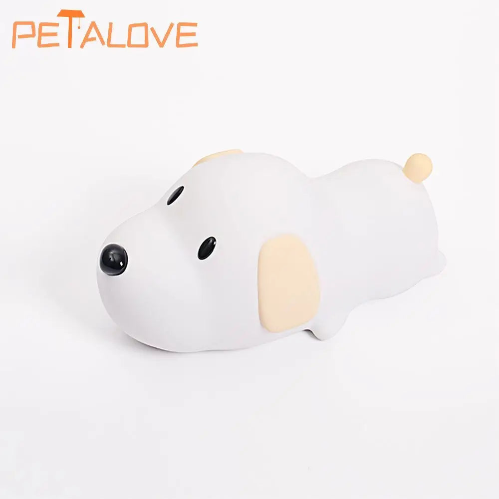 Cute Animal Night Light - Panda, Rabbit, Duck Silicone Lamp for Kids 🌟✨