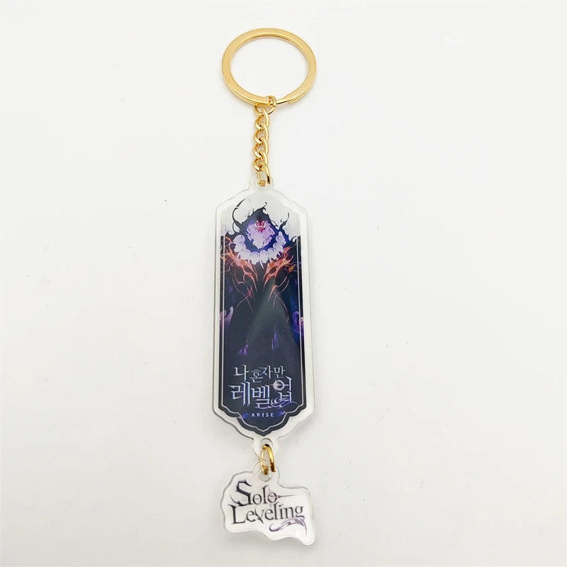 Solo Leveling with the Sung Jinwoo Fun Acrylic Keychain – Stunning Jewelry Pendant