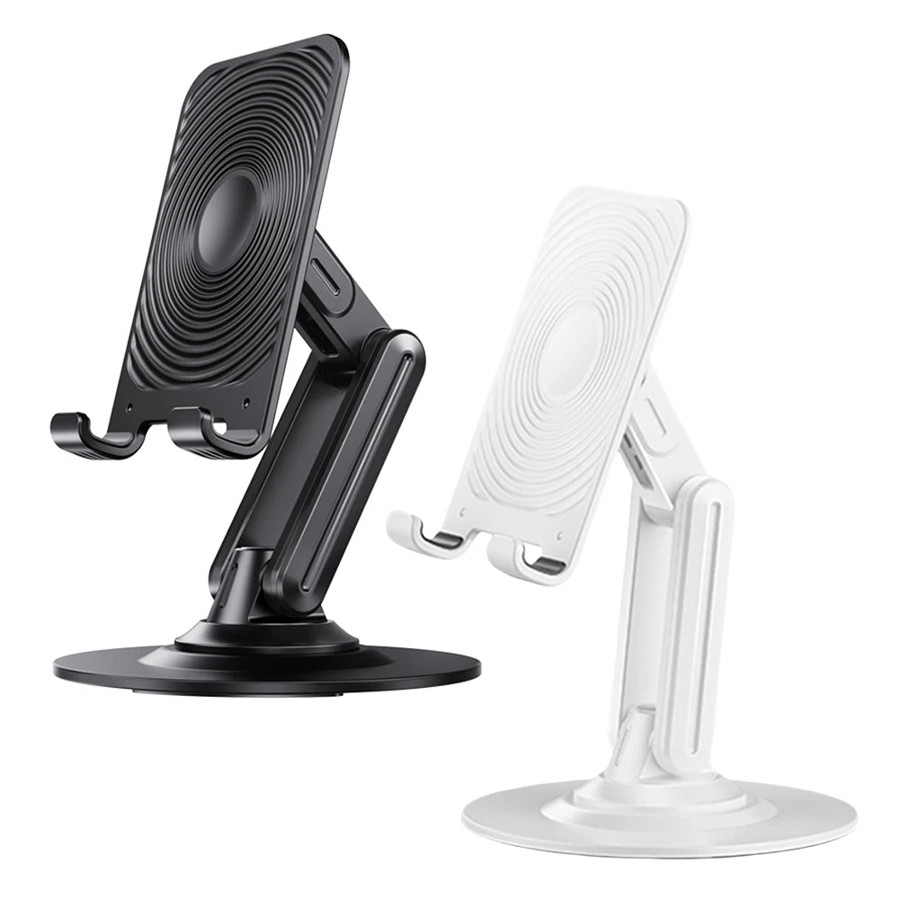 Cell Phone Stand for Desk - 360° Rotating Adjustable Holder for Phones & Tablets 📱✨