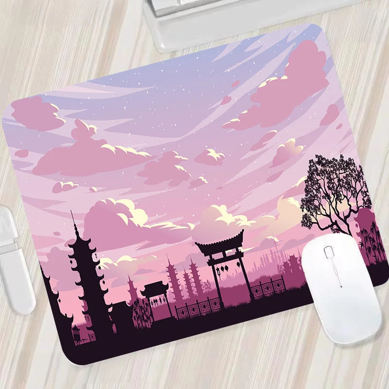 Night Moon Large Cool Mouse Pad – Premium Non-Slip Esports Desk Mat for Laptop & PC Gaming