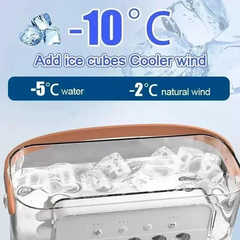 New 3 In 1 Fan Air Conditioner - Mini Air Cooler for Home & Office 🌬️✨