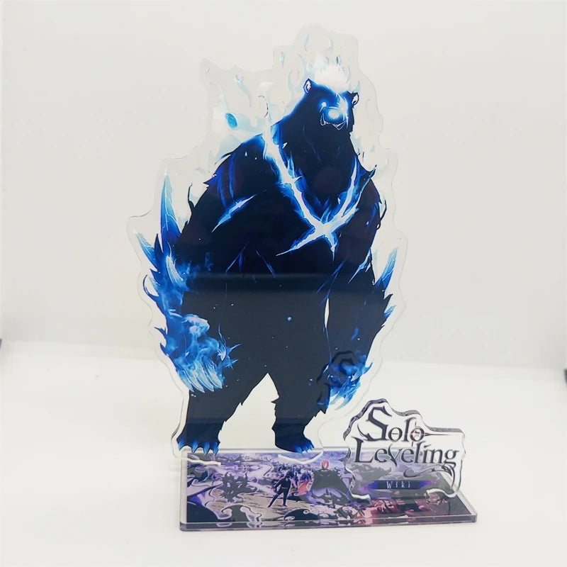 Anime Solo Leveling 15cm Acrylic Stand Sung Jin Woo Sung Jin Ah Yoo Jin Ho Action Figures Desk Model Plate Toys Room Decorations