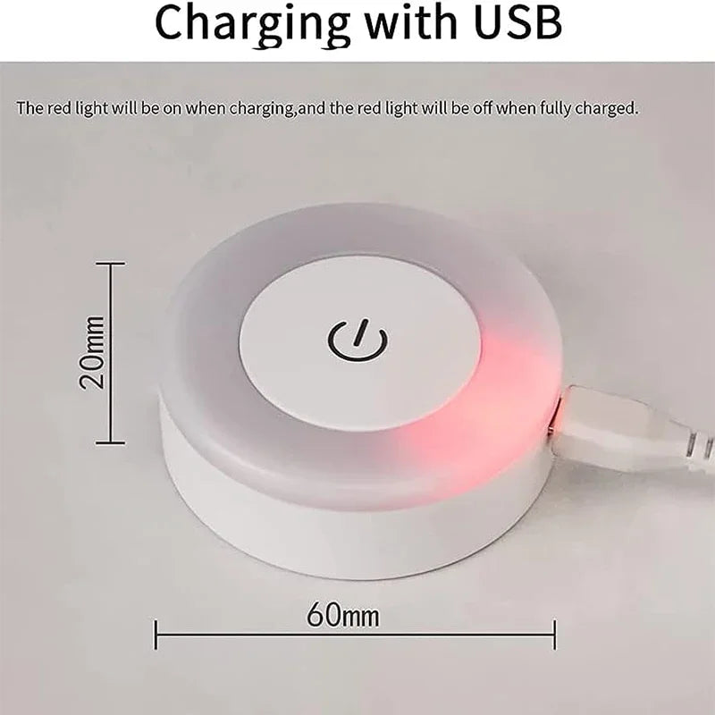 LED Portable USB Rechargeable Night Light - Cozy Lighting for Home Decor 🌟✨