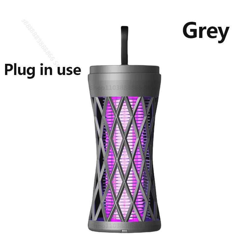 Electric Shock Mosquito Killer Lamp Outdoor Atmosphere Light Mosquito Repellent Safe Efficient Home Mosquito Zapper Household