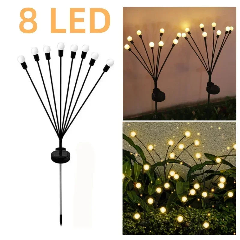 Solar Mushroom Lawn Lights - Waterproof LED Jellyfish Lamp for Garden Decor 🌼✨