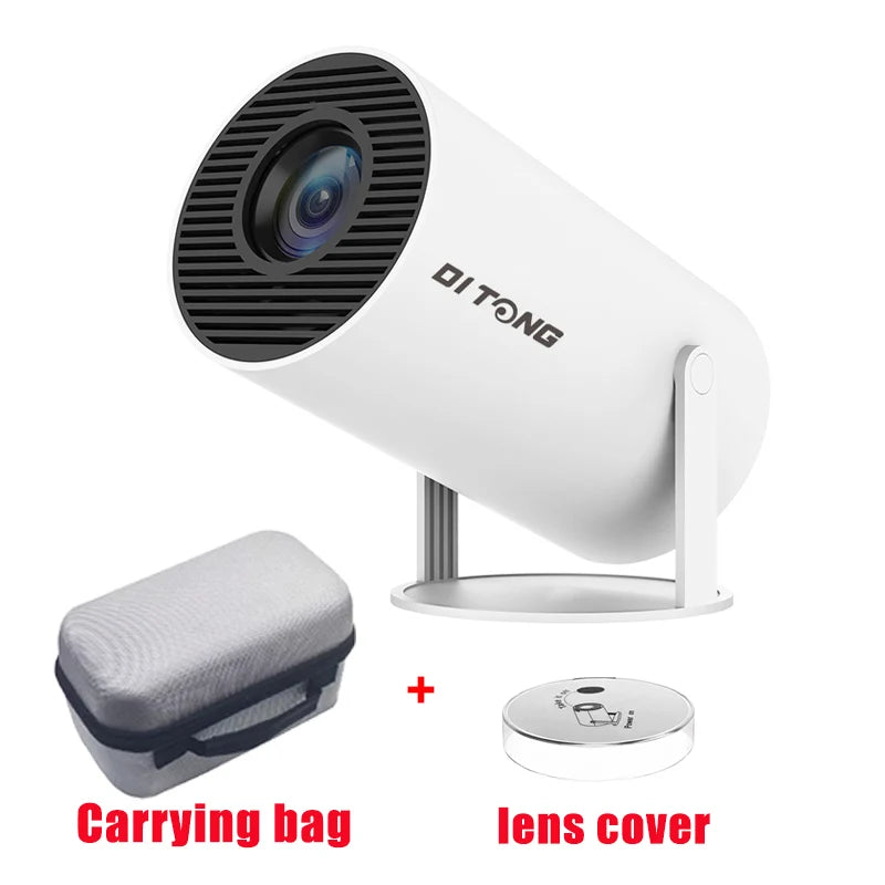 DITONG HY300 Plus HD Projector portatil 4K projetor Android  LED Video Home Theater Cinema Phone mini Proyector Movie HY300 pro