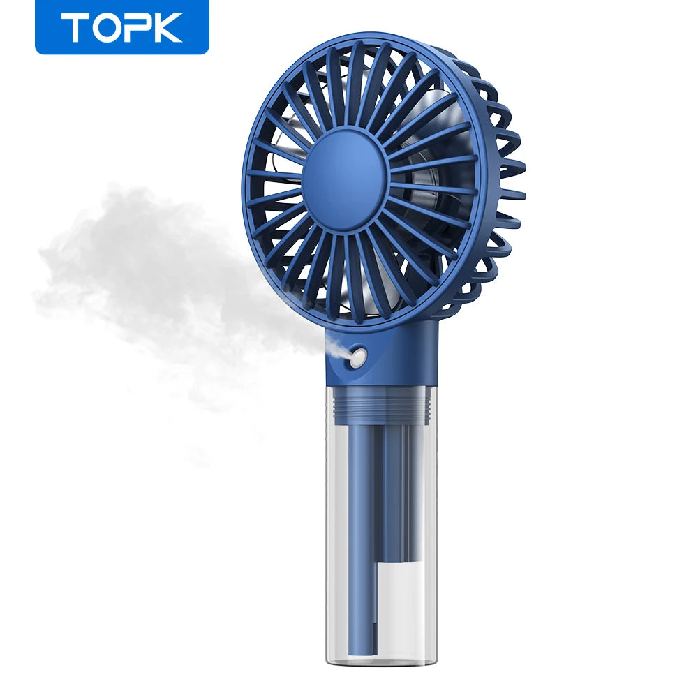 Stay Cool Anywhere with the TOPK Portable Misting Fan in 2025! 🌬️✨