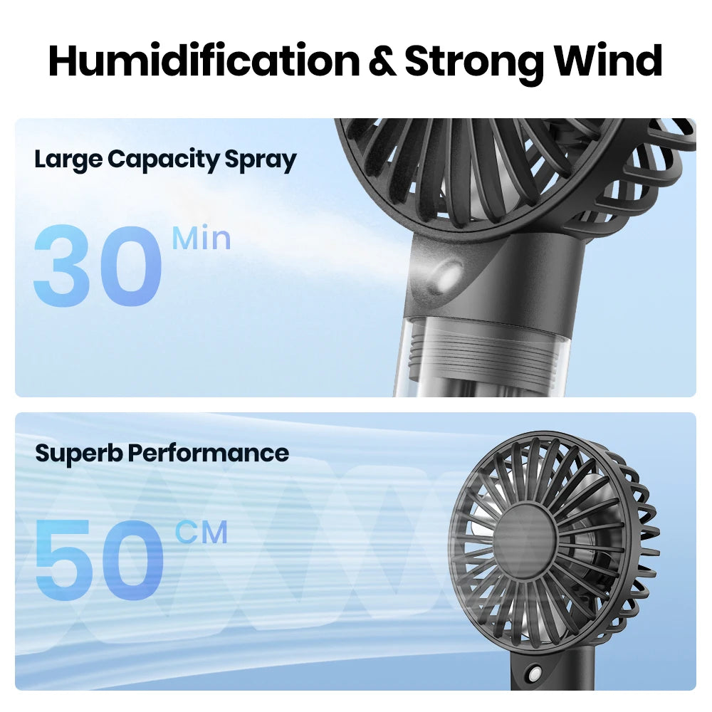 Stay Cool Anywhere with the TOPK Portable Misting Fan in 2025! 🌬️✨