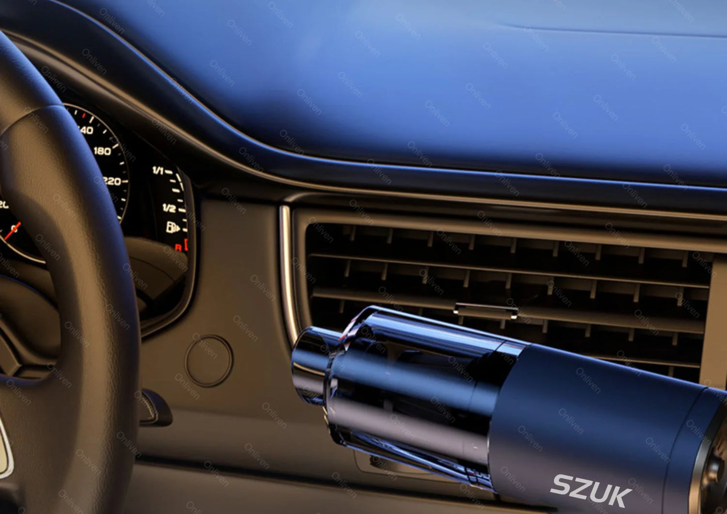 SZUK 98000PA Car Vacuum Cleaner - Mini Powerful Handheld Cleaner for Car & Home 🚗✨