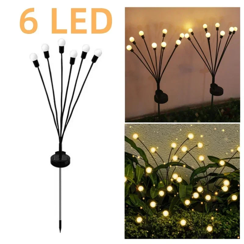 Solar Mushroom Lawn Lights - Waterproof LED Jellyfish Lamp for Garden Decor 🌼✨