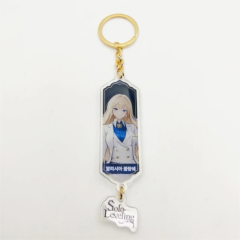 Solo Leveling with the Sung Jinwoo Fun Acrylic Keychain – Stunning Jewelry Pendant