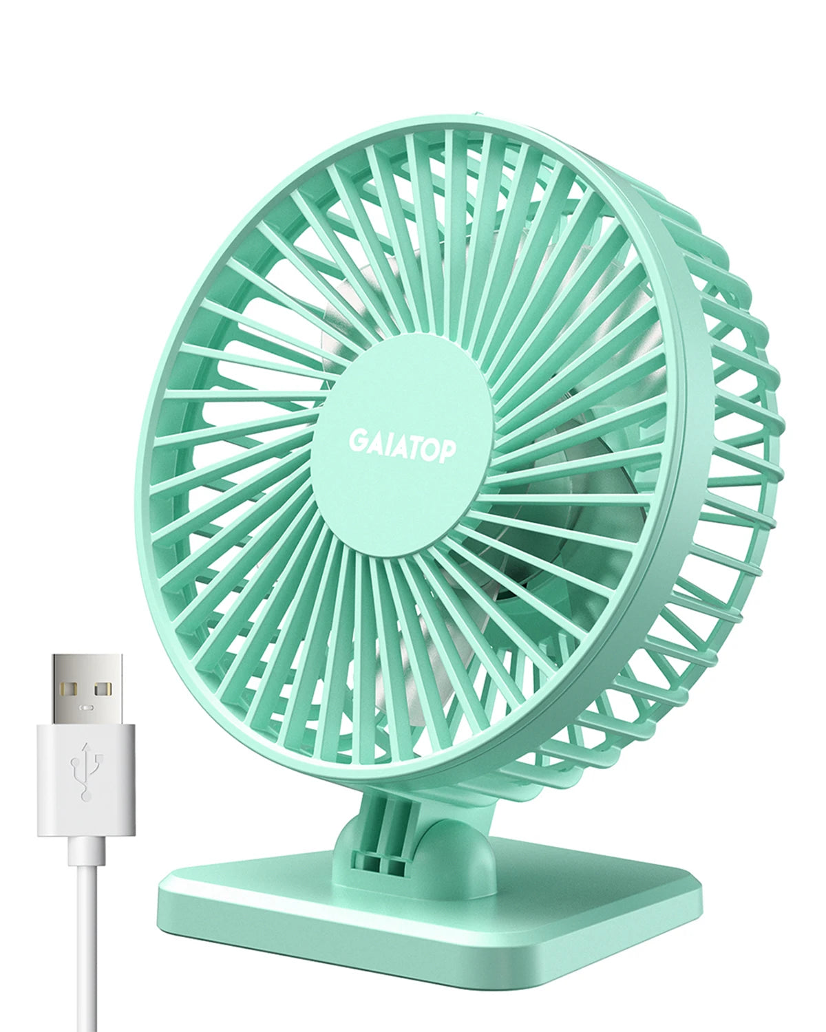 GAIATOP Mini USB Desktop Fan - Portable Cooling for Home & Office 🌬️✨