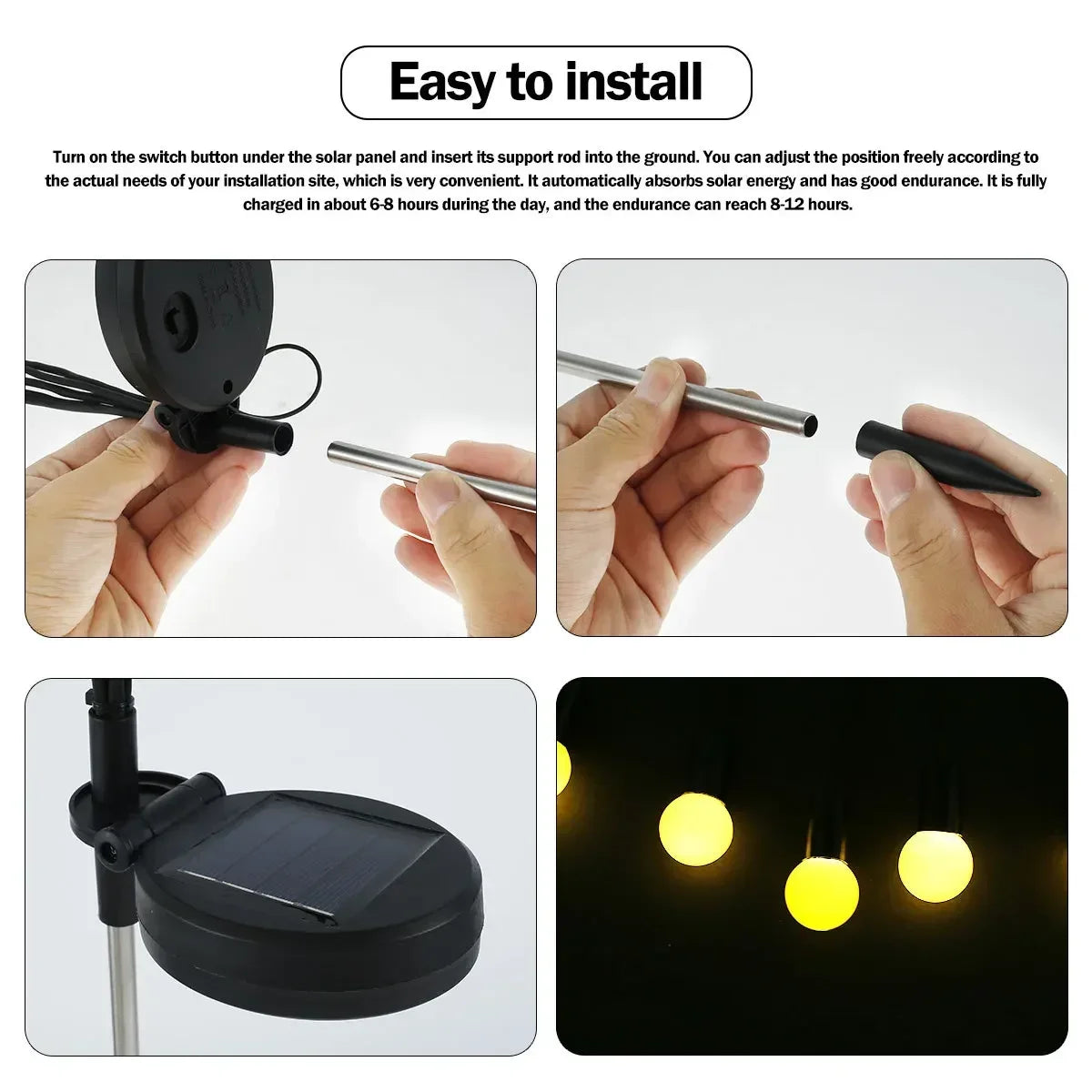 Solar Mushroom Lawn Lights - Waterproof LED Jellyfish Lamp for Garden Decor 🌼✨