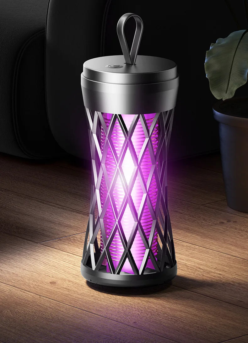 Electric Shock Mosquito Killer Lamp Outdoor Atmosphere Light Mosquito Repellent Safe Efficient Home Mosquito Zapper Household