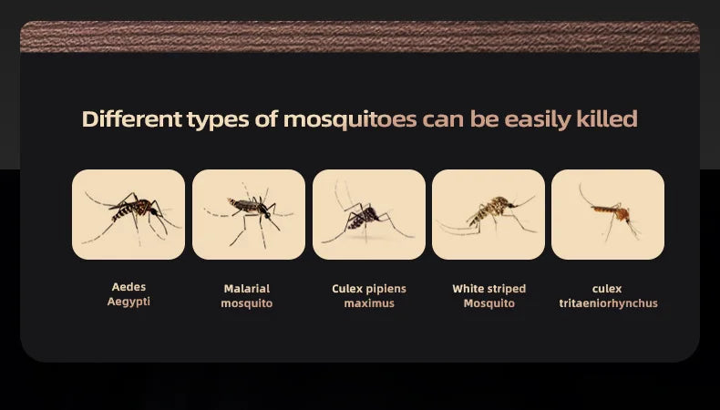 Electric Shock Mosquito Killer Lamp Outdoor Atmosphere Light Mosquito Repellent Safe Efficient Home Mosquito Zapper Household