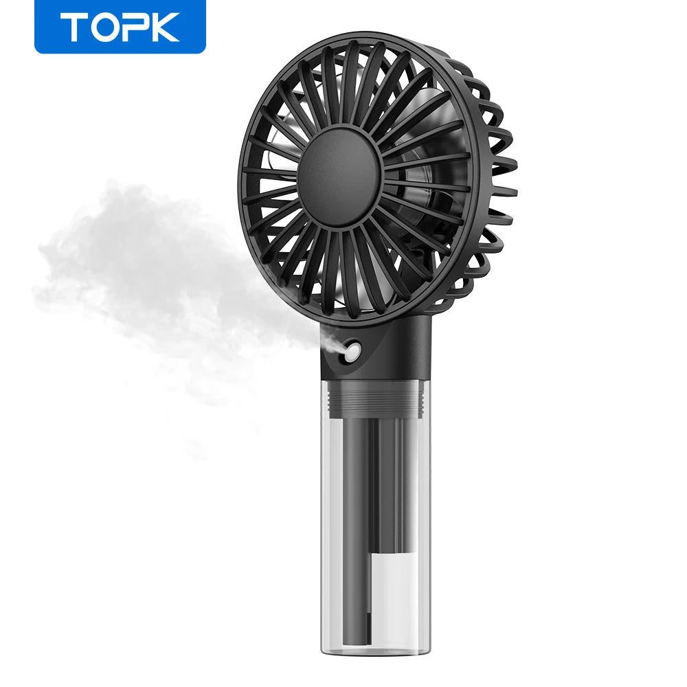 Stay Cool Anywhere with the TOPK Portable Misting Fan in 2025! 🌬️✨