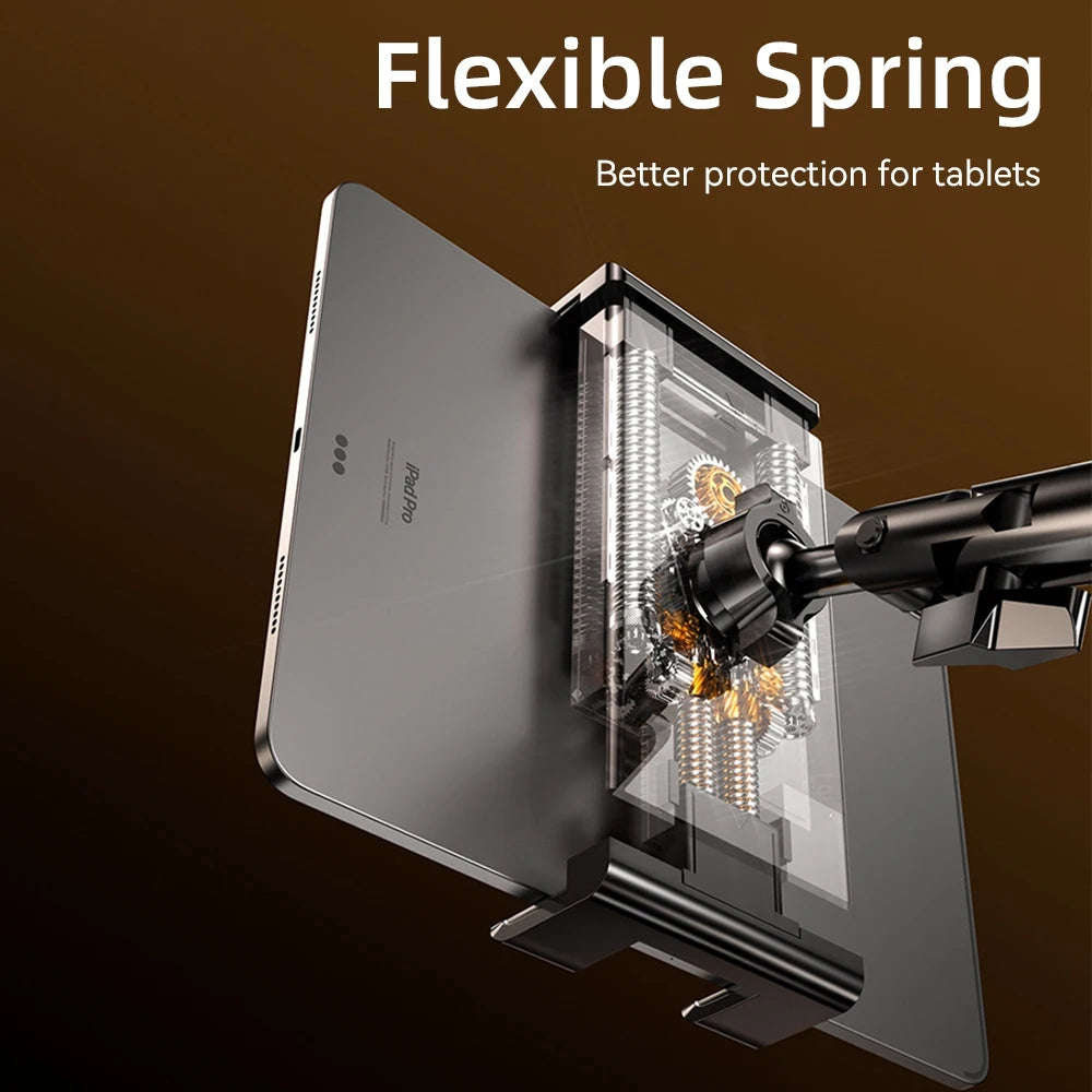 Desktop Mobile Phone & Tablet Holder – Folding Cantilever Bed Clip for Apple, Samsung, iPad 📱📲
