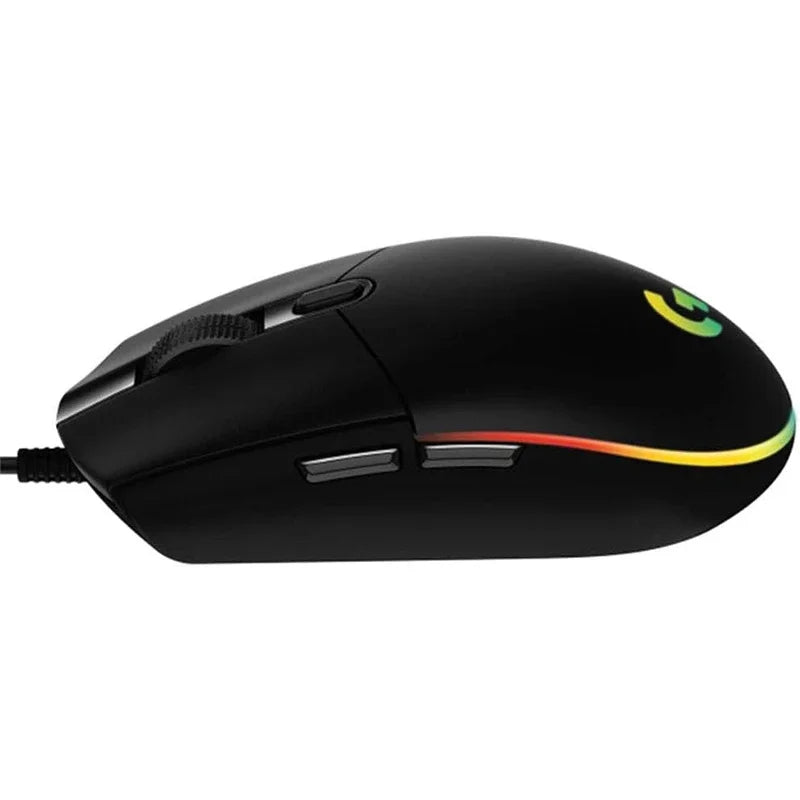 Logitech G102 Gaming Mouse - 8000 DPI USB Wired with Rainbow RGB 🌈✨