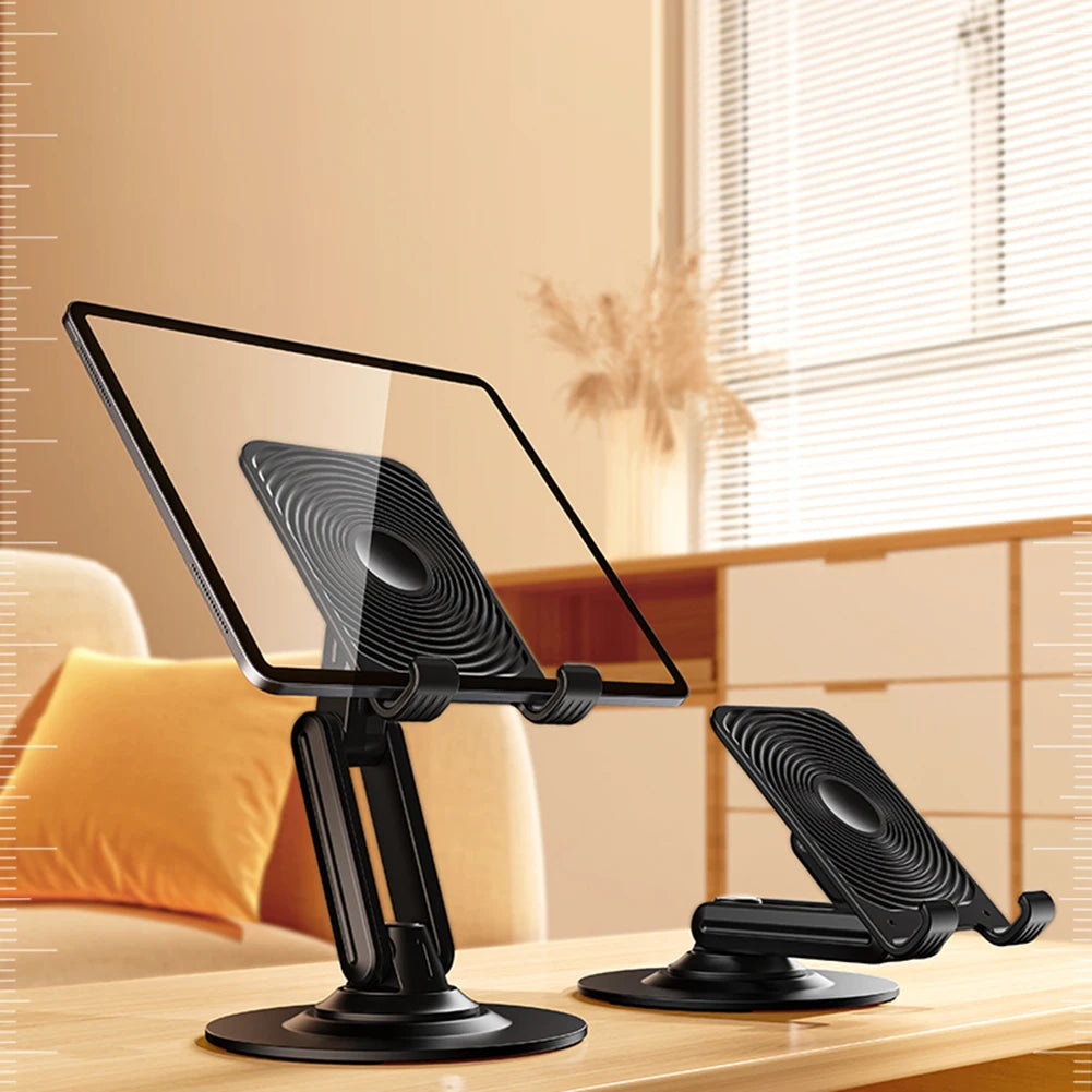 Cell Phone Stand for Desk - 360° Rotating Adjustable Holder for Phones & Tablets 📱✨