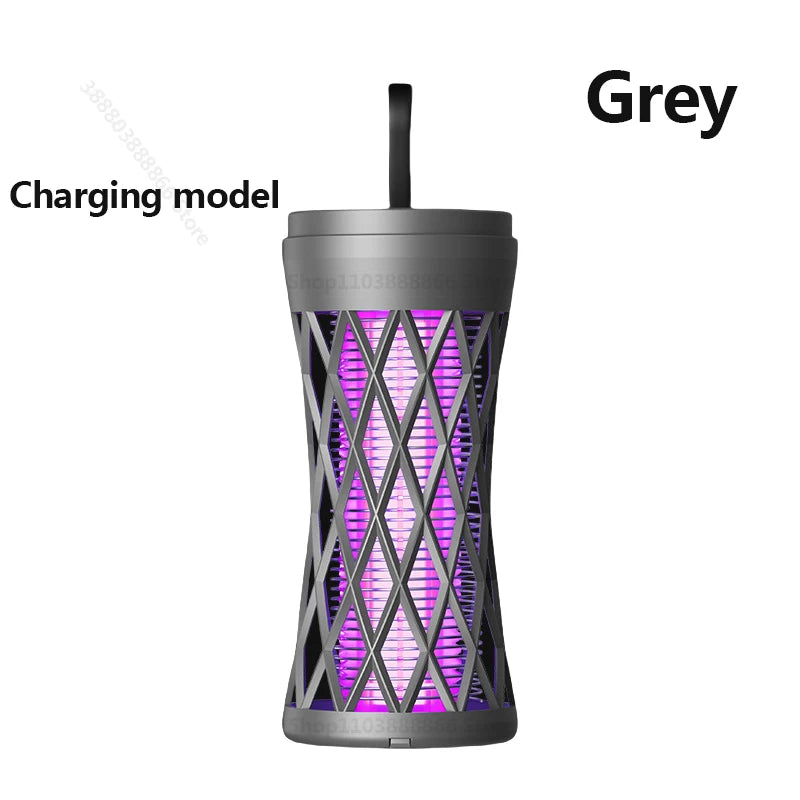 Electric Shock Mosquito Killer Lamp Outdoor Atmosphere Light Mosquito Repellent Safe Efficient Home Mosquito Zapper Household