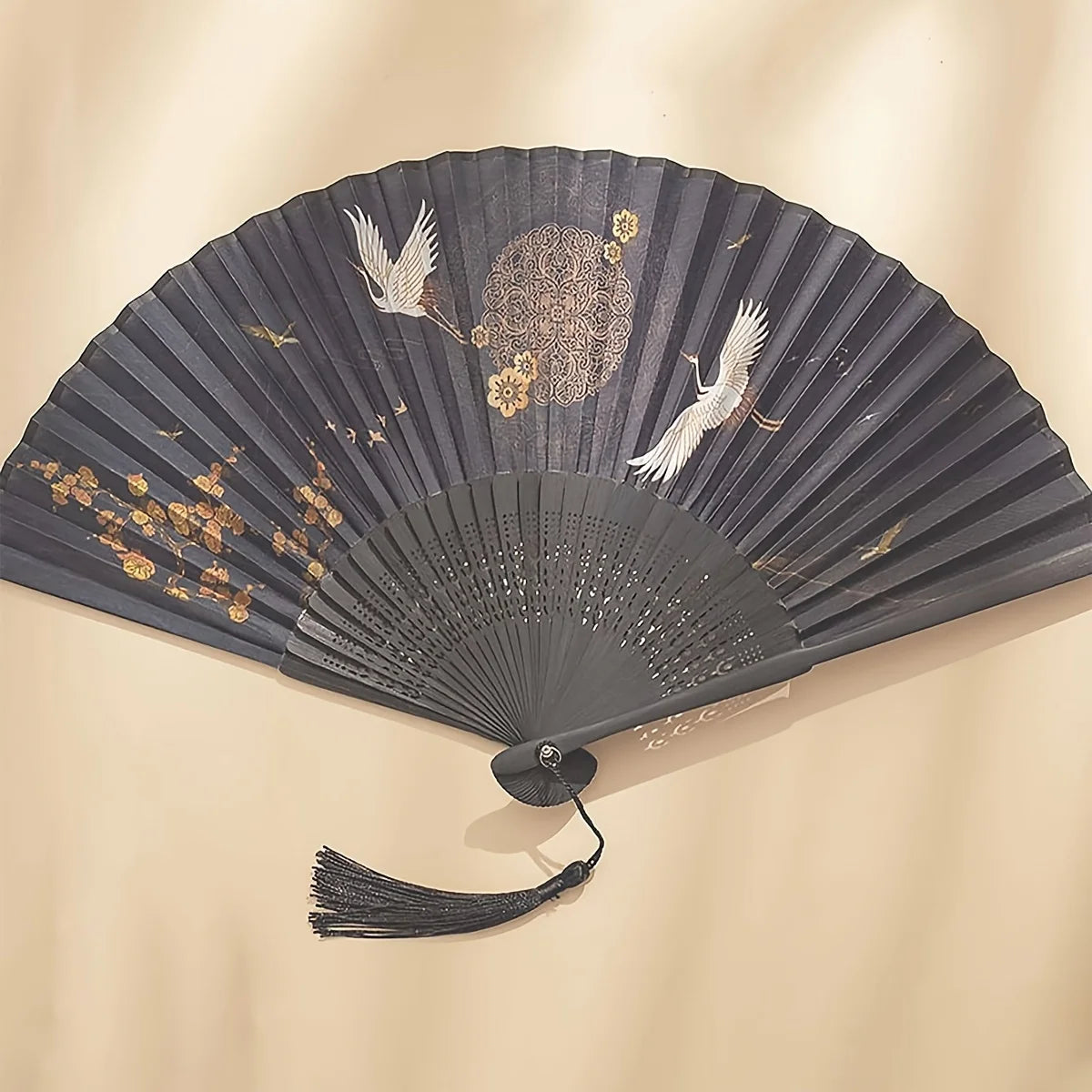 Elevate Your Style with the Folding Bamboo Fan in 2025! 🎎✨