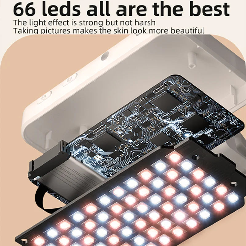 Pocket LED Selfie Light - Clip-On Ringlight for iPhone, iPad, & Laptop 💡✨