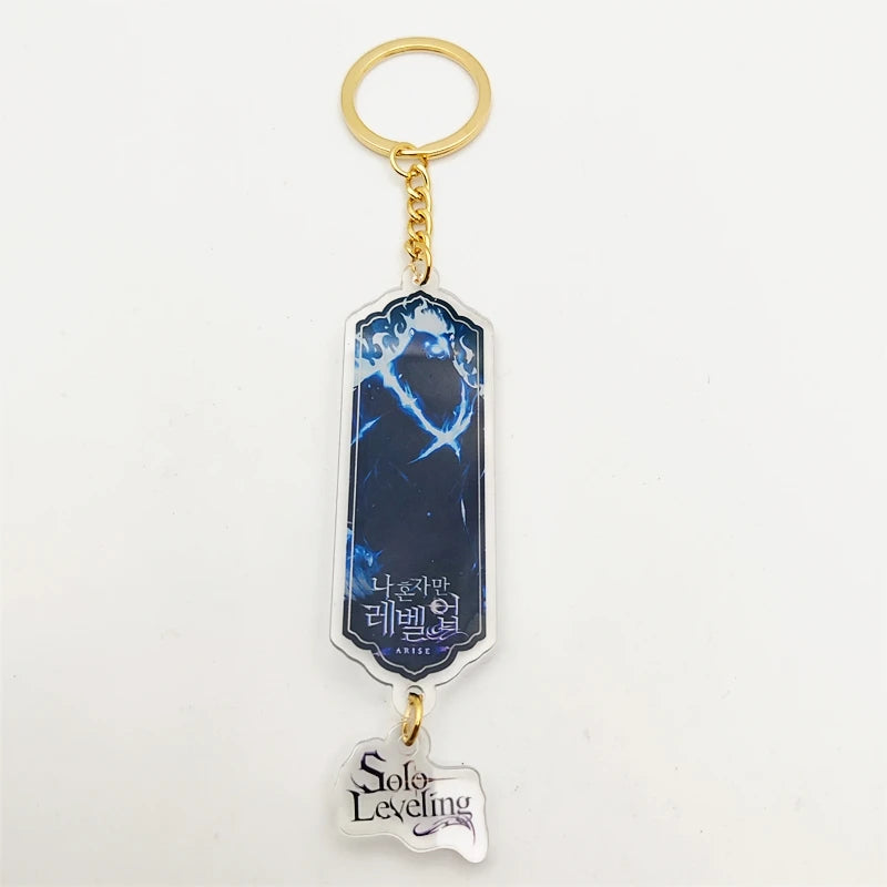Solo Leveling with the Sung Jinwoo Fun Acrylic Keychain – Stunning Jewelry Pendant