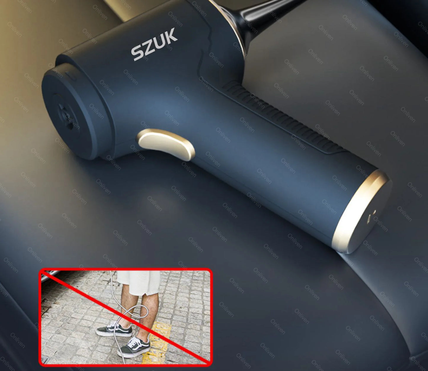 SZUK 98000PA Car Vacuum Cleaner - Mini Powerful Handheld Cleaner for Car & Home 🚗✨