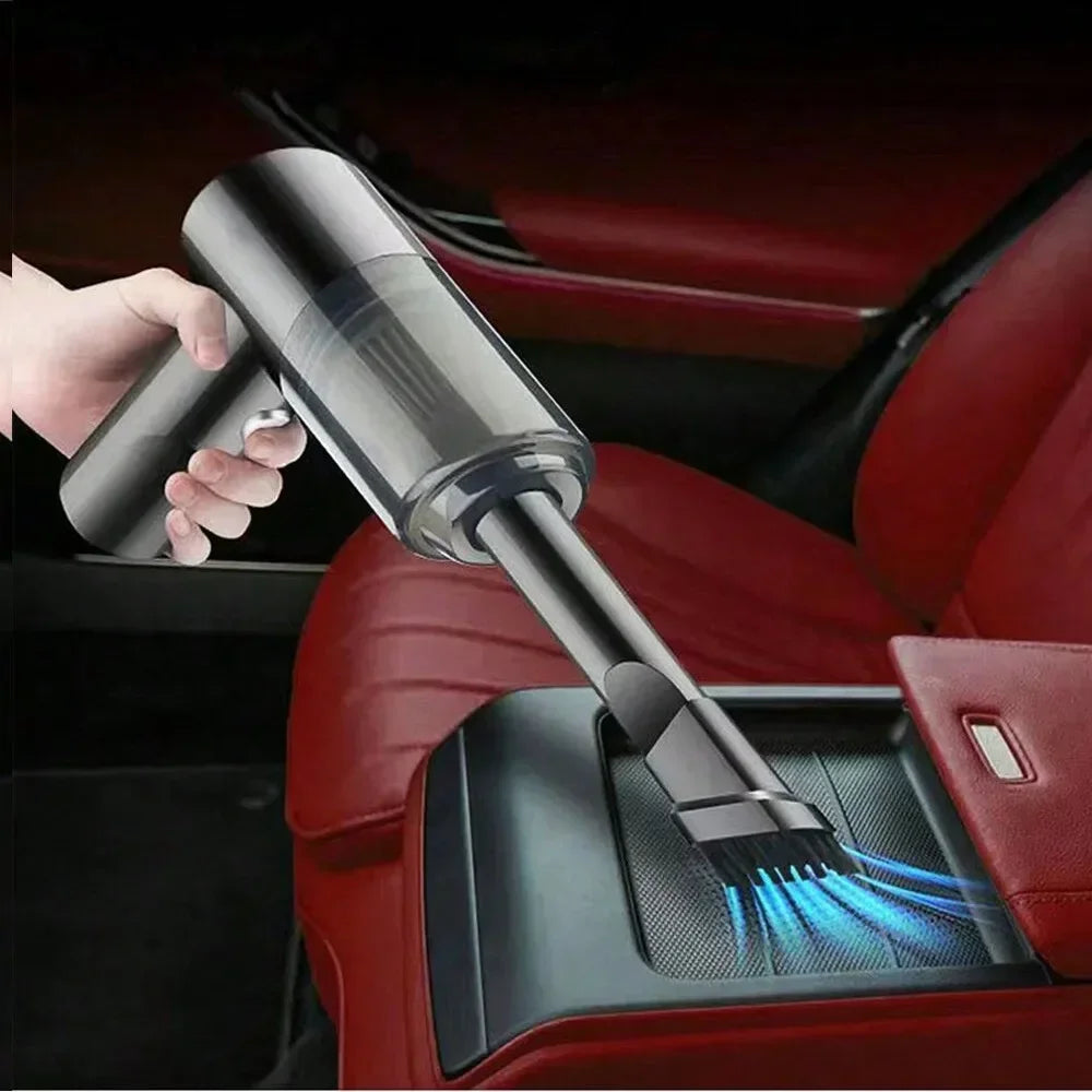 Wireless Vacuum Cleaner | 120W Handheld Car Vacuum 5500Pa Suction, HEPA Filter, Rechargeable & Portable for Home Car Office