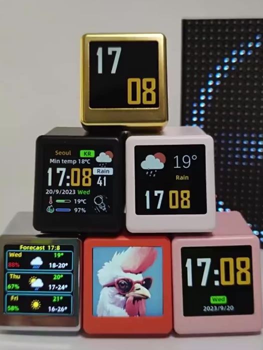 YiGadget Mini WiFi Digital Clock – The Ultimate Smart Desk Companion