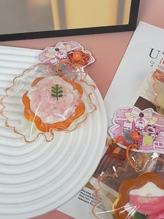 The "Too Cute to Eat" Egg Tart Squishy – Ultimate Stress Relief